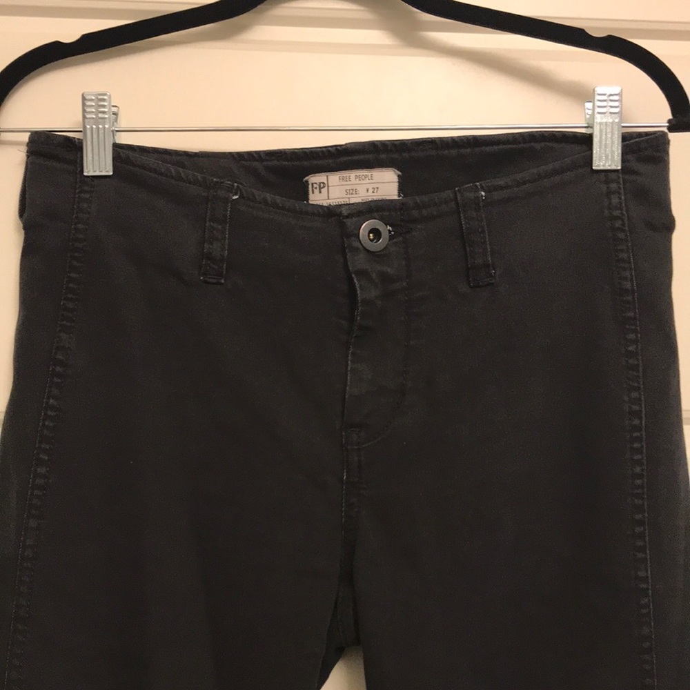 Black Free People flare jeans